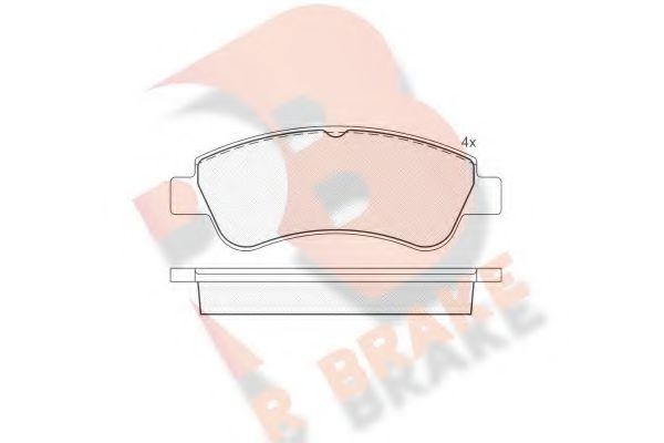 R BRAKE RB1388