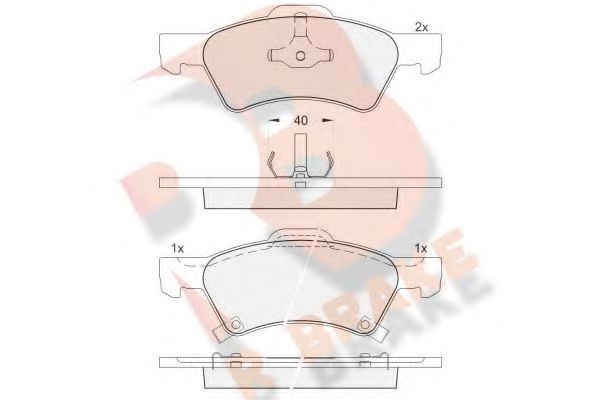 R BRAKE RB1544