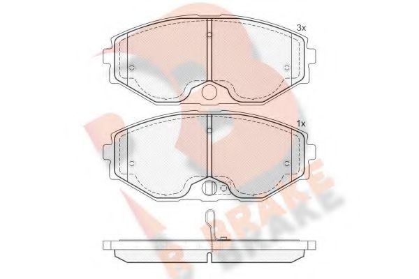 R BRAKE RB1569