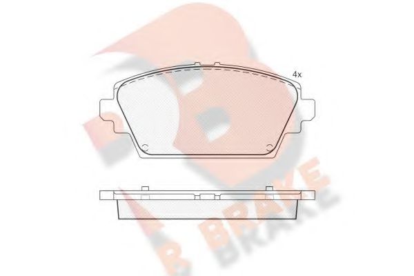 R BRAKE RB1581