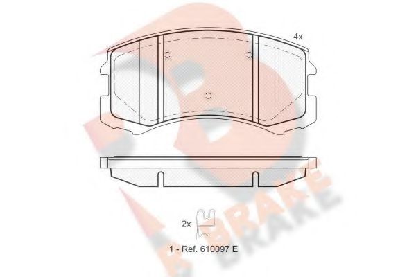 R BRAKE RB1618