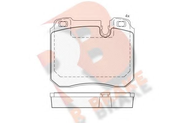 R BRAKE RB1625