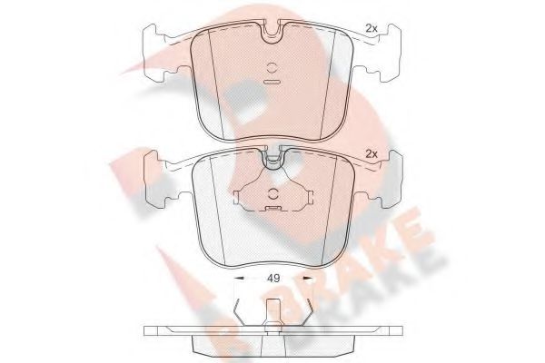 R BRAKE RB1628