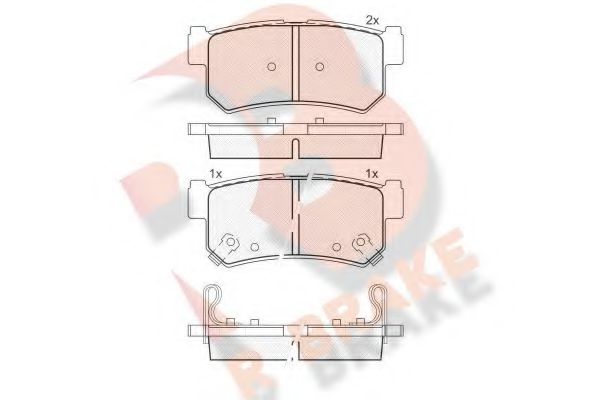 R BRAKE RB1646