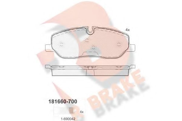 R BRAKE RB1660-700