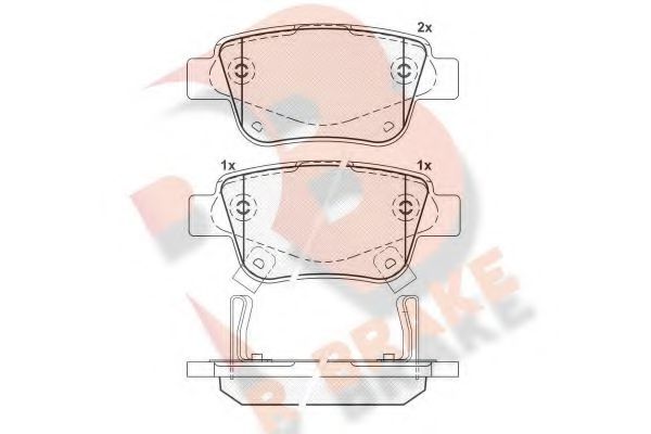 R BRAKE RB1688