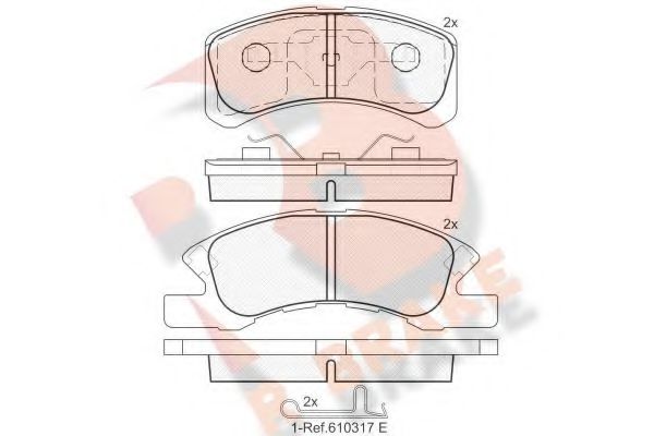 R BRAKE RB1701