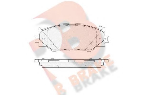 R BRAKE RB1750