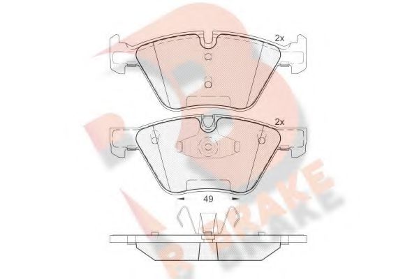 R BRAKE RB1795