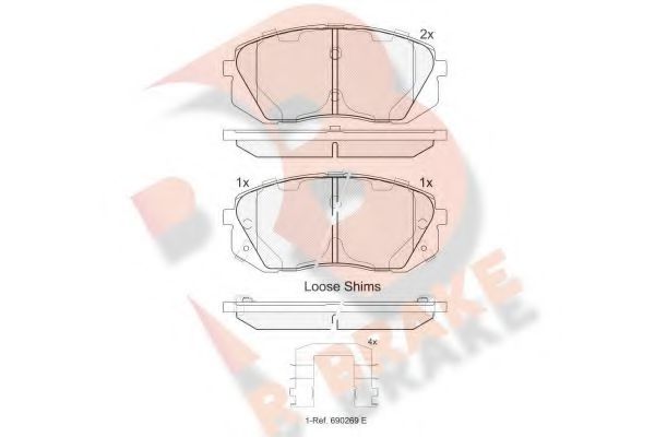 R BRAKE RB1826-201