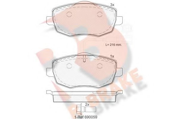 R BRAKE RB1845