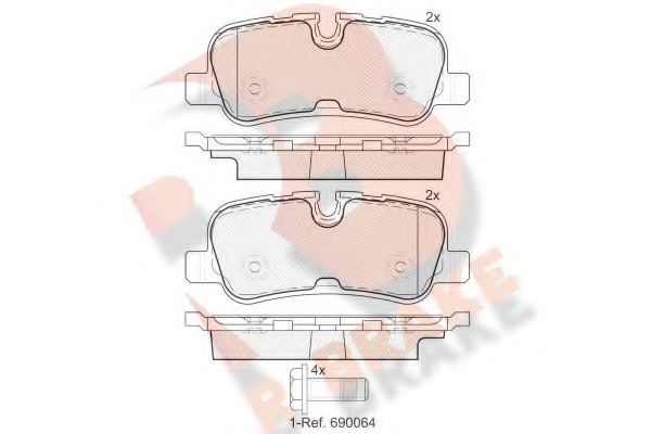 R BRAKE RB1946