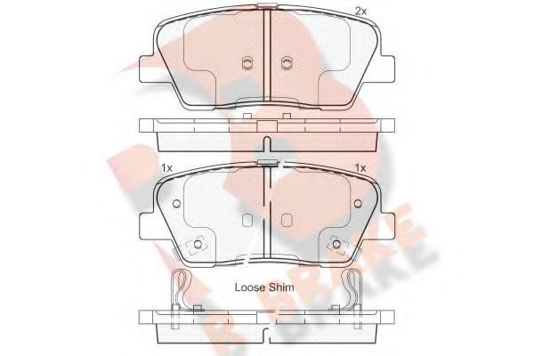 R BRAKE RB1954