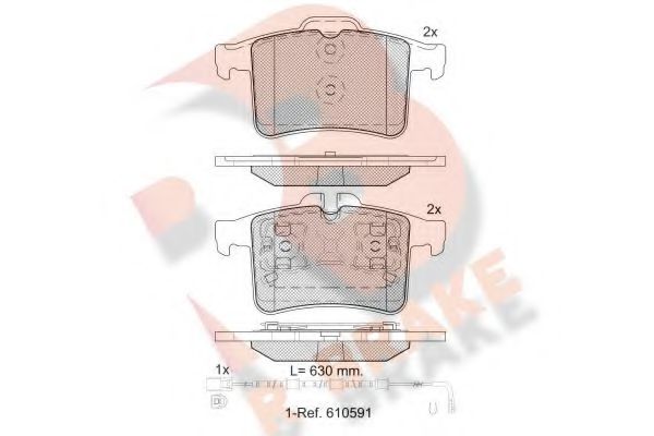 R BRAKE RB1981-202