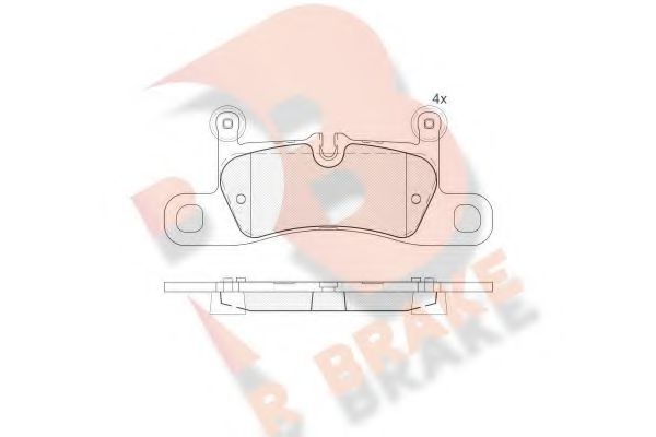 R BRAKE RB1987