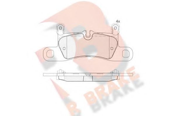 R BRAKE RB1987-203