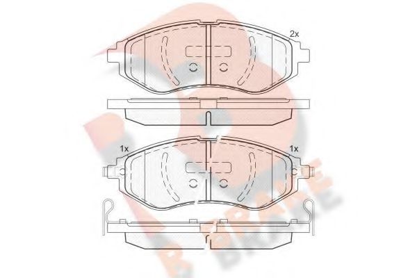 R BRAKE RB2040