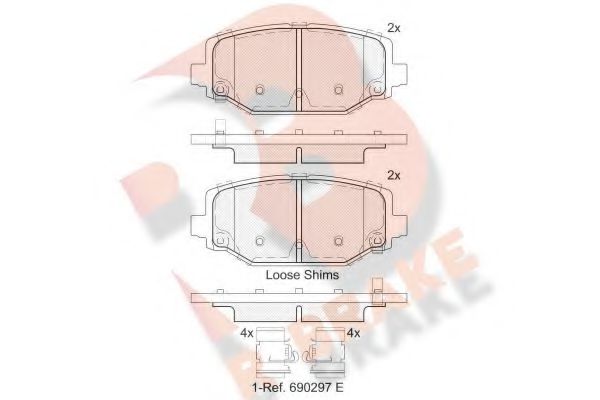 R BRAKE RB2053