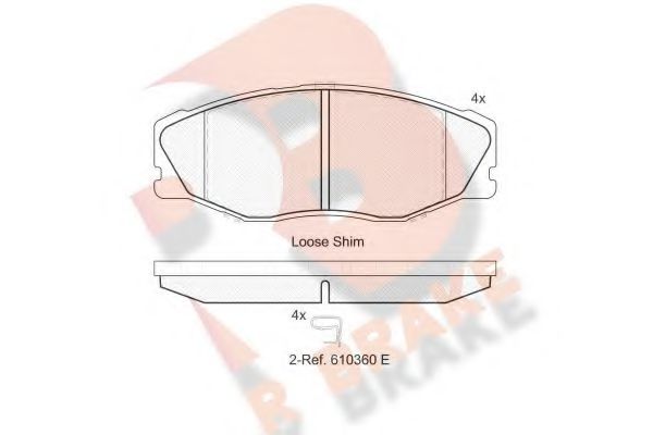 R BRAKE RB2087