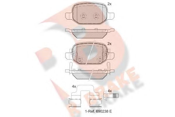 R BRAKE RB2127