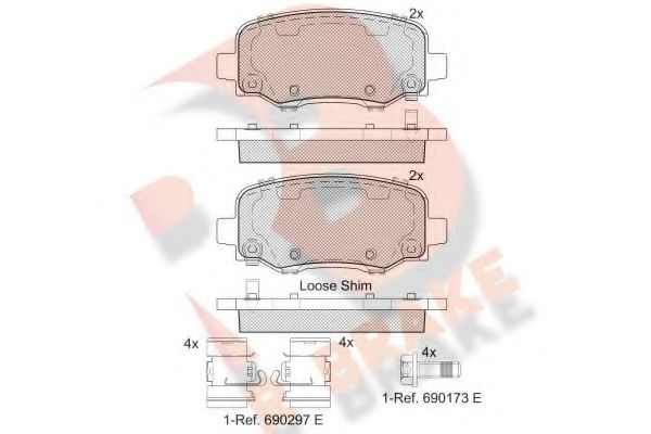 R BRAKE RB2176