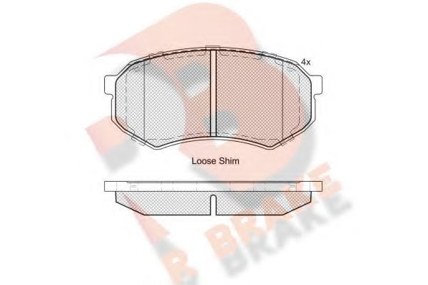 R BRAKE RB2182