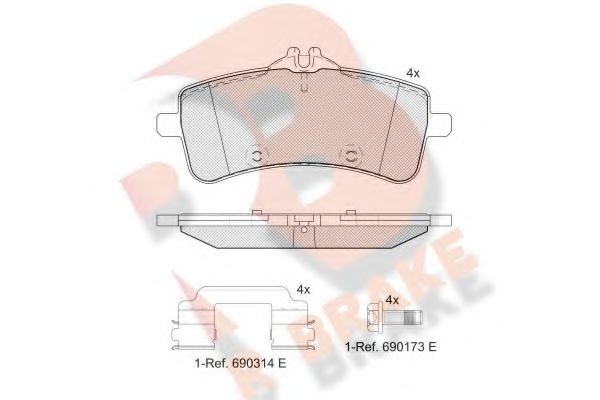 R BRAKE RB2218