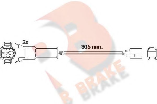 R BRAKE 610449RB