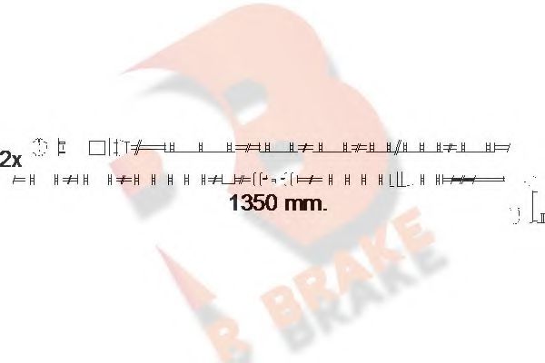 R BRAKE 610551RB