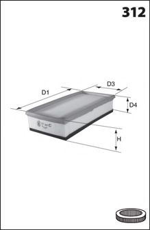 LUCAS FILTERS LFAF290