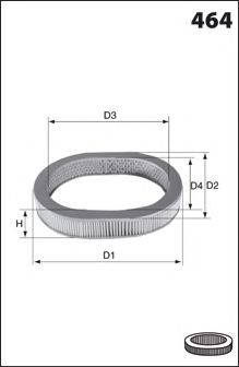 LUCAS FILTERS LFAF369