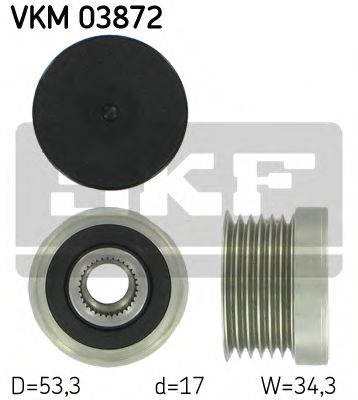 SKF VKM 03872