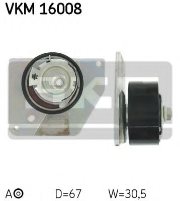 SKF VKM 16008