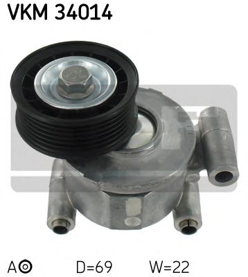 SKF VKM 34014