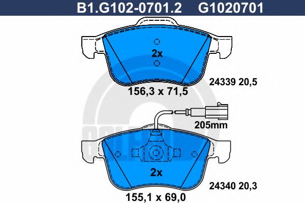 GALFER B1.G102-0701.2