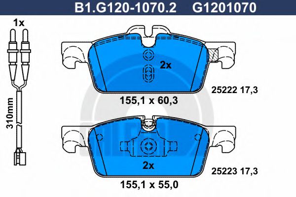 GALFER B1.G120-1070.2