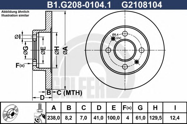 GALFER B1.G208-0104.1