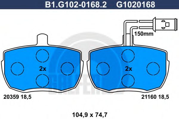 GALFER B1.G102-0168.2