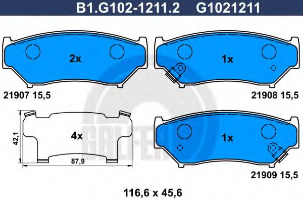 GALFER B1.G102-1211.2