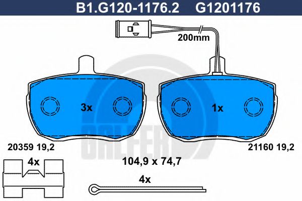 GALFER B1.G120-1176.2