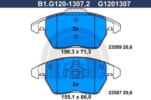 GALFER B1.G120-1307.2