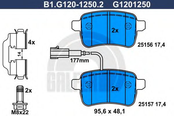 GALFER B1.G120-1250.2