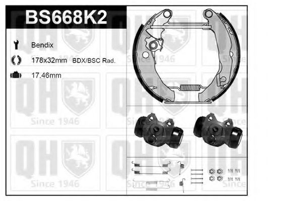 QUINTON HAZELL BS668K2