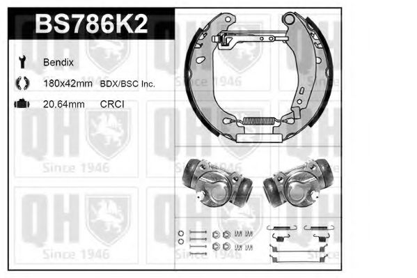 QUINTON HAZELL BS786K2