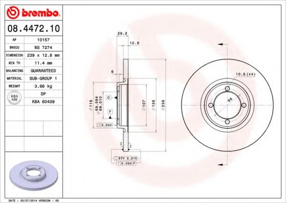 BREMBO 08.4472.10