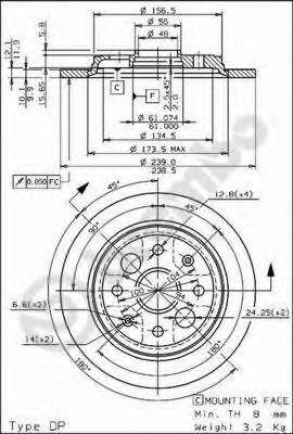 BREMBO 08.6837.10