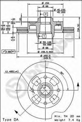 BREMBO 09.6906.10