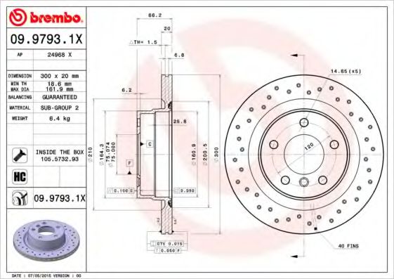 BREMBO 09.9793.1X