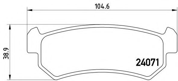 BREMBO P 10 001