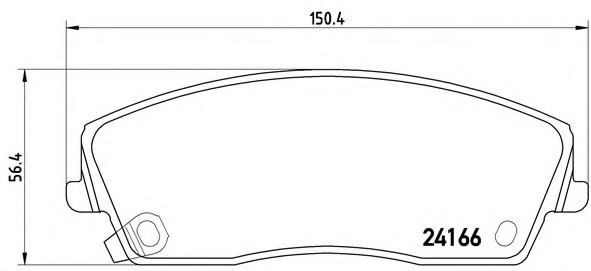 BREMBO P 11 019